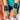 Two blue wristbands with black circuit boards worn on child's hands | Forward Education