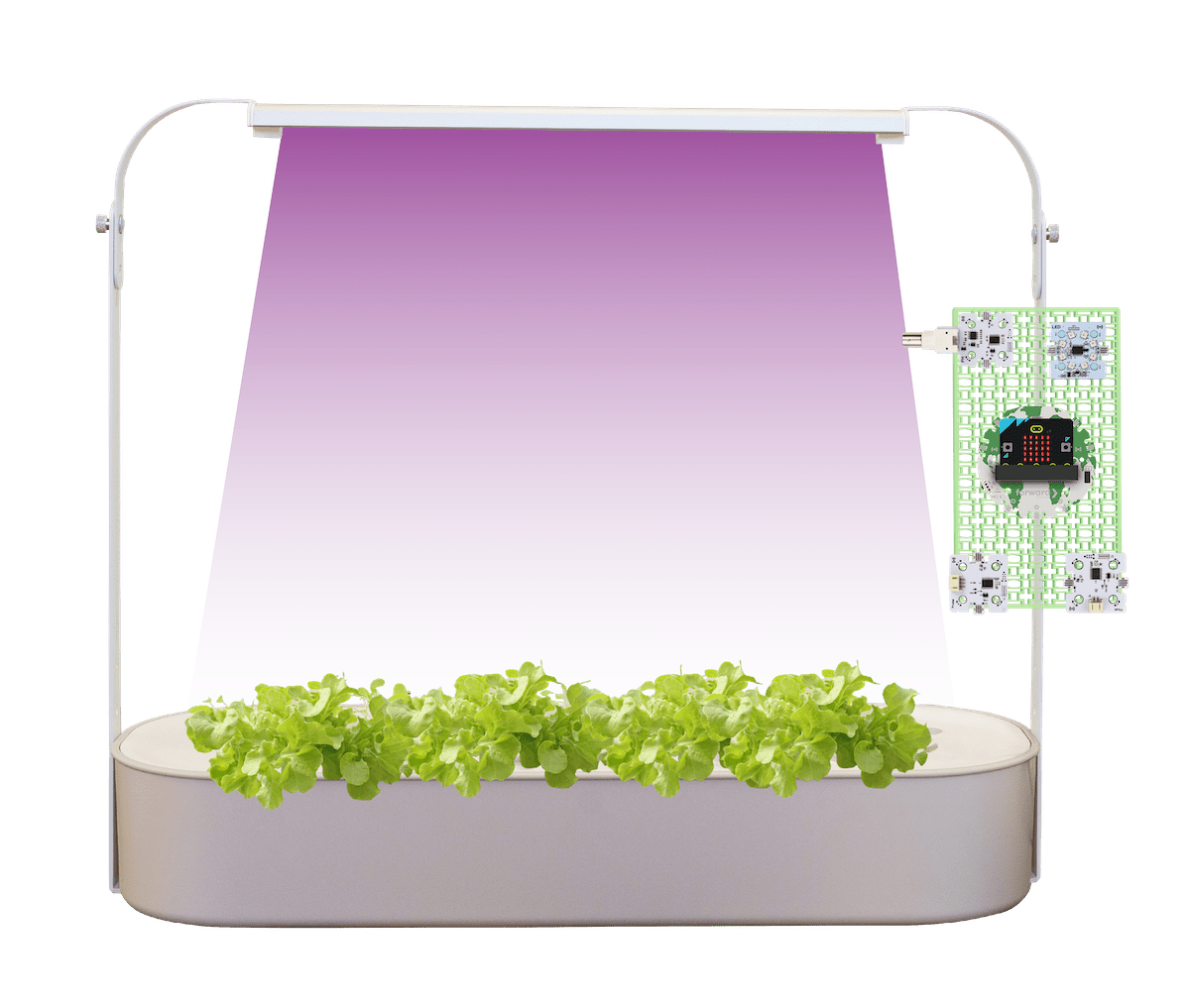 4 plant hydroponic kit Smart Hydroponics Kit for Classrooms | Coding + Growing