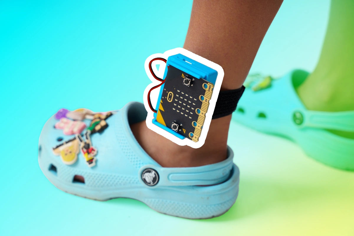 micro:bit project using the CHARGE for micro:bit by Forward Education