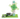Green wind turbine STEM model with rotating blades and circuit board base on white background | Forward Education