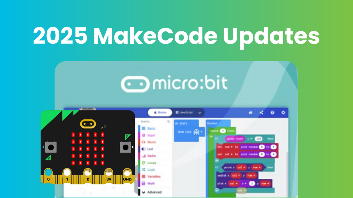 MakeCode for micro:bit 2025 Updates – Forward Education