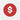 Red circular icon with white dollar sign symbol on gray background | Forward Education