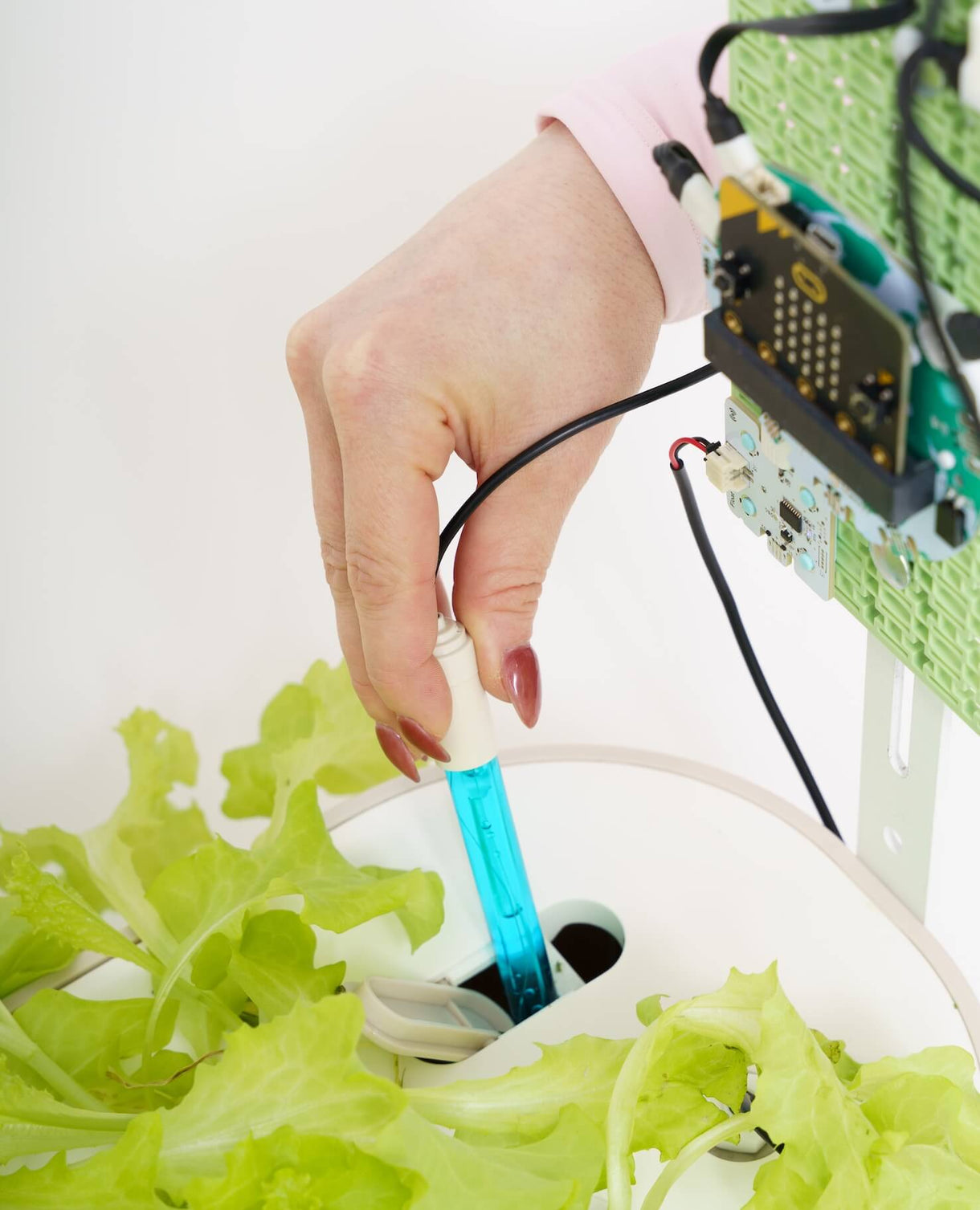 Smart Hydroponics Kit With Micro Bit Stem Classroom Project Forward