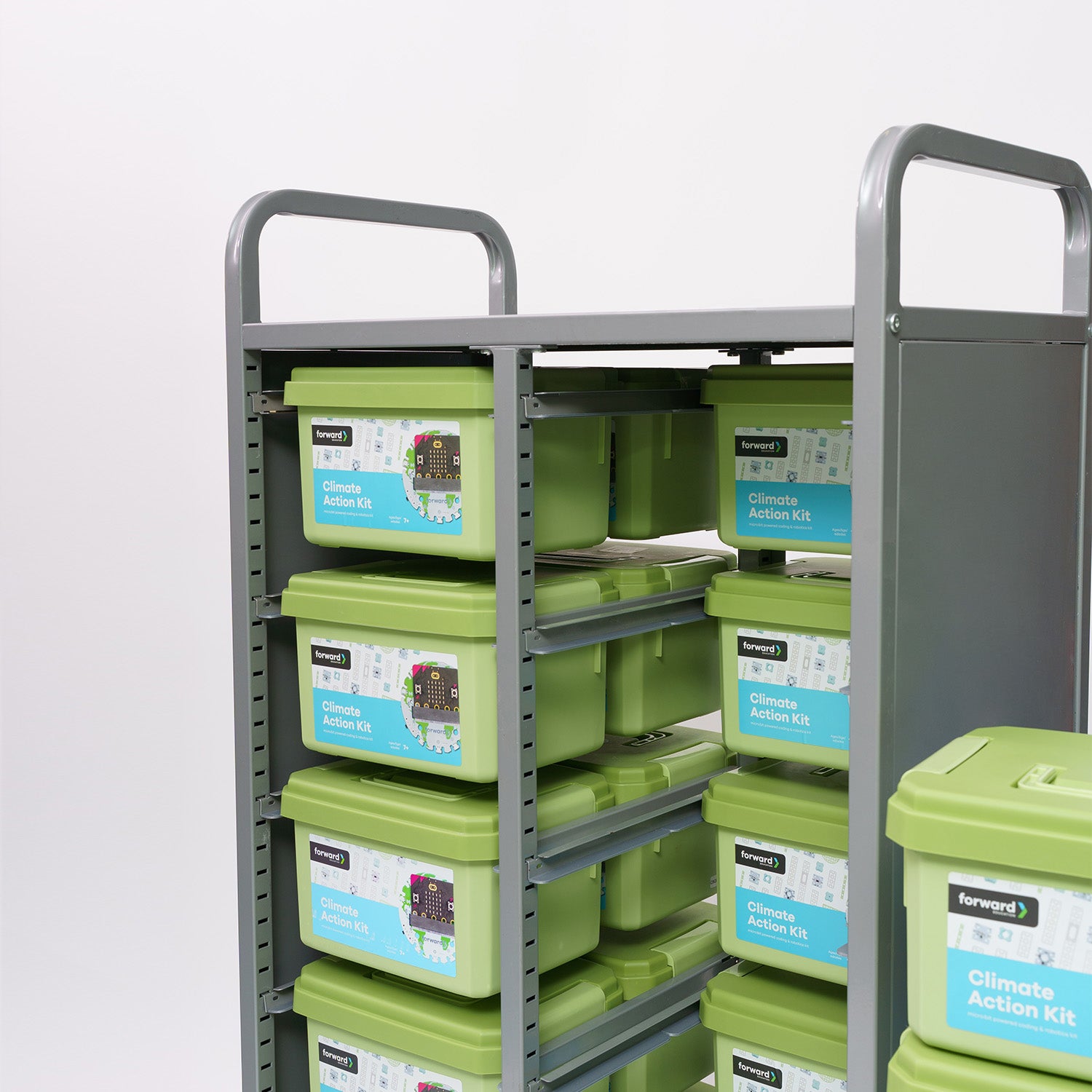 Storage Kit Robotics Kit Storage Cart – Classroom Organization for STEM Kits ...