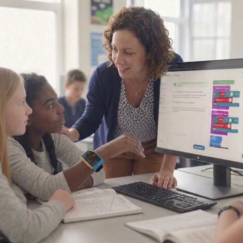 Micro Chat Code MicroChat — AI Coding Assistant for micro:bit | Forward Education