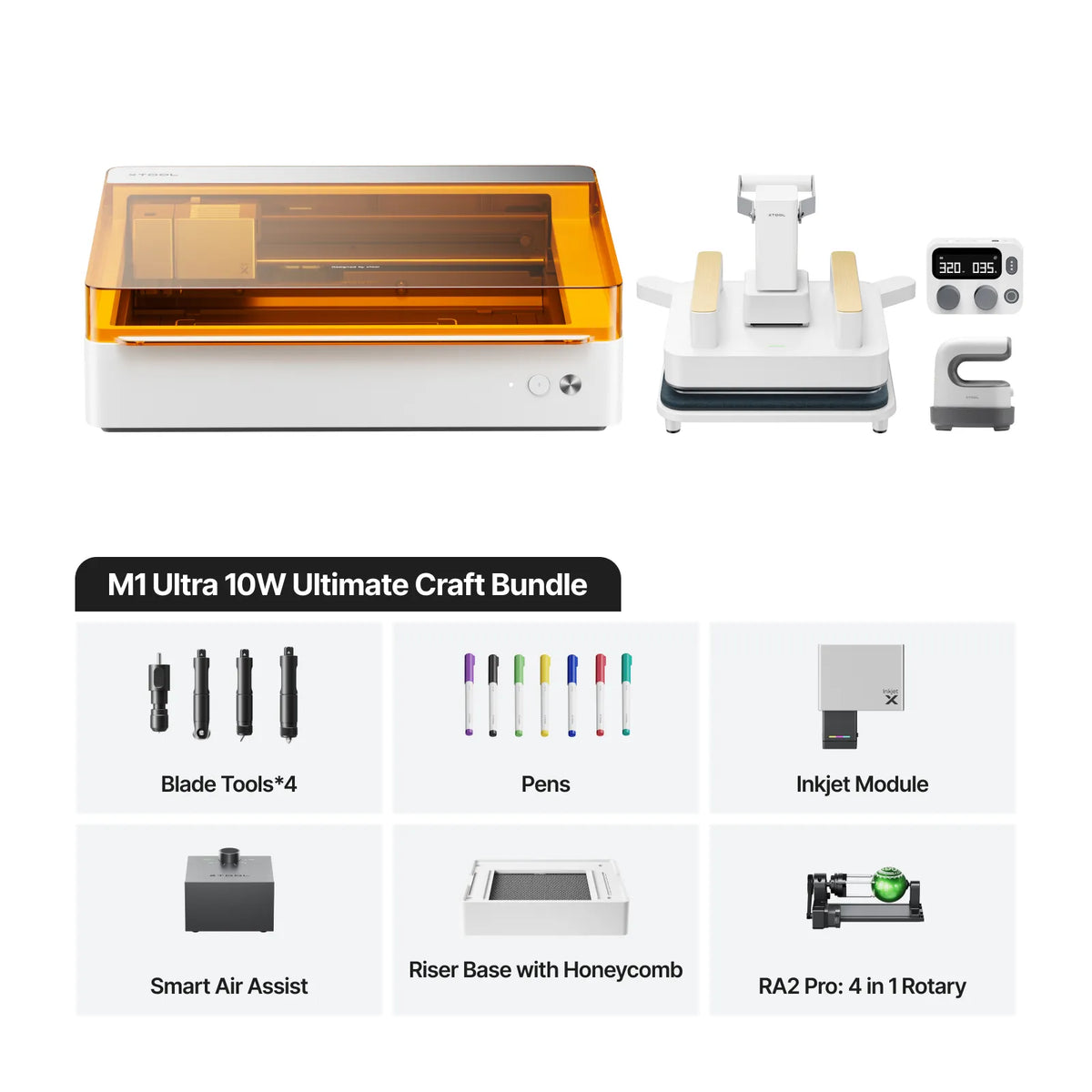xTool M1 Ultra 4-in-1 Craft Machine – Laser, Cutter, Engraver